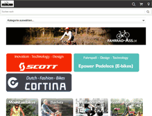 Tablet Screenshot of fahrrad-ass.de